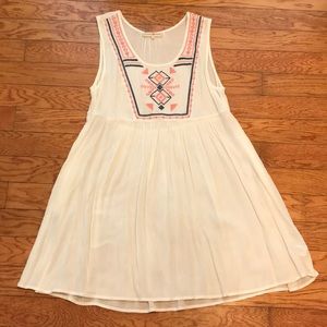 Altar’d State Embroidered White Dress
